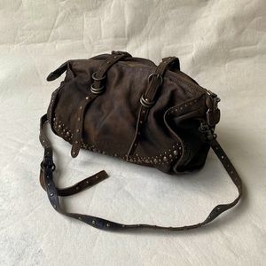 Bohemian leather bag
